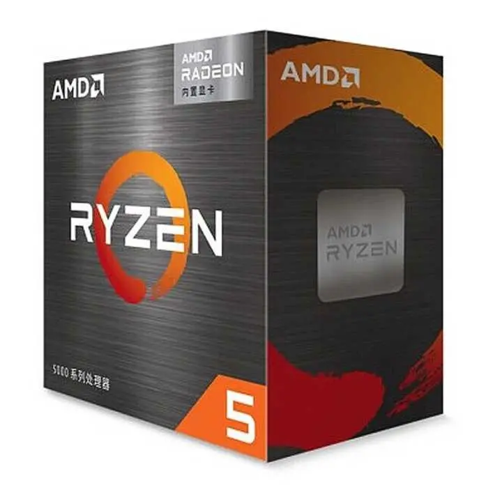 AMD Ry Zen 5 5600G 6-Core 12-Thread entsperrter Desktop-Prozessor mit Radeon Graphics AM4-Sockel